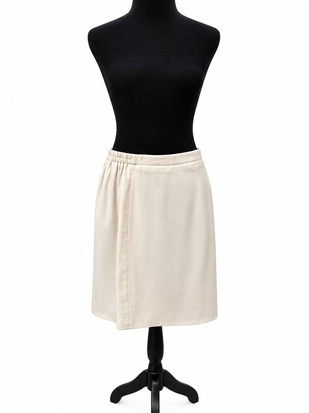 NWT Chaus Petite 100% Silk Stone Wrap Skirt Size 12